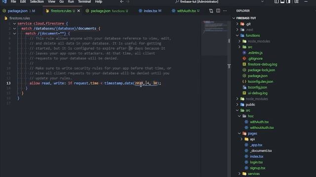 Firestore Rules - Firebase by Example #8 смотреть онлайн