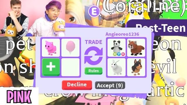 Can We Beat The ONE COLOR TRADING Challenge in Roblox Adopt Me!? (RAREST PETS EVER) смотреть онлайн