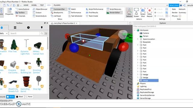 How To Make A Car In Roblox Studio 2020 New Working Hinges In Video! смотреть онлайн