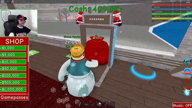 *NEW* ALL TOYS + SECRET CODES | Christmas Tycoon Roblox! смотреть онлайн