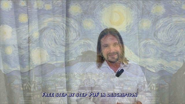 Speed-drawing - Vincent Van Gogh Self Portrait + Free PDF смотреть онлайн