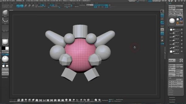 [ZBrush] Module 1 - Zbrush Fundamentals - 5. Visibility