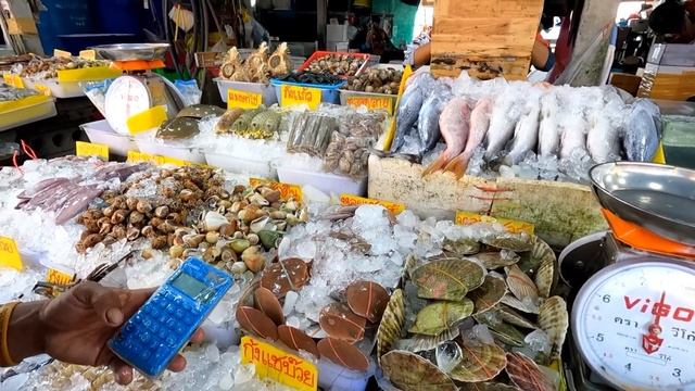 Пхукет. Рыбный рынок Раваи. смотреть онлайн
