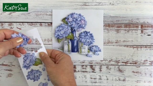 Pretty Flowers Die Cut Decoupage смотреть онлайн