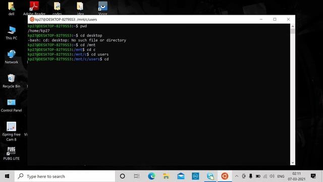 how to get desktop using ubuntu terminal in windows| access desktop in windows using ubuntu 18.04LT смотреть онлайн