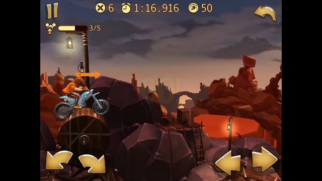 Trials Frontier! Полеты вниз головой! Серия 65! Прохождение! Гонки на мотоциклах смотреть онлайн
