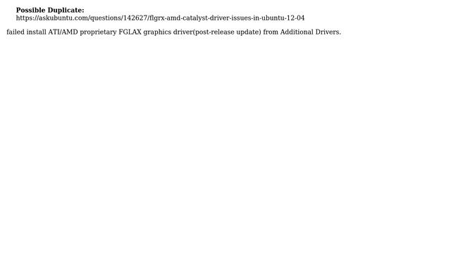 AMD Dual-Core Processor C-50, AMD Radeon HD 6250 graphics not support in ubuntu 11.10 смотреть онлайн
