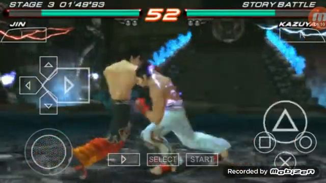 Tekken 6-Story Mode-Jin Kazama Gameplay-PSP смотреть онлайн