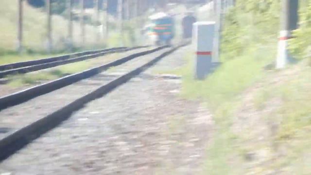 ЭП1М-704 и ЭР9Пк-160 с приветливами ЛОК.бригадами!!!!!! смотреть онлайн
