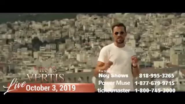 Nikos Vertis Live in Los Angeles, Oct 3, 2019 at The Dolby Theatre (Home of the Academy Awards) смотреть онлайн