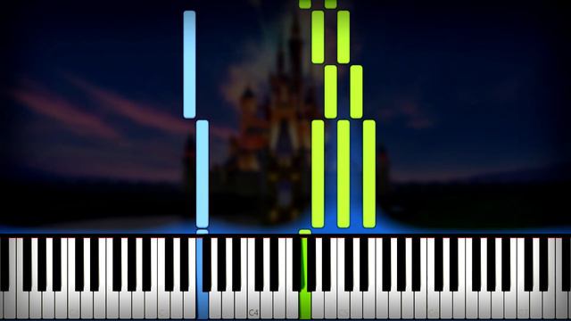 Disney - Intro 【Opening, OST, Main Theme Song】 Piano Tutorial (Sheet Music + midi) Synthesia cover смотреть онлайн