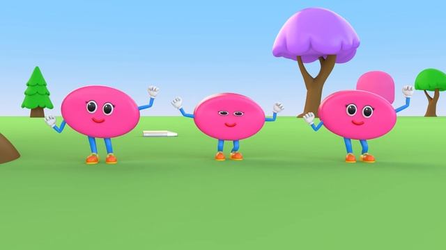Shapes Learning Game | Kids Break Pots with Toys смотреть онлайн