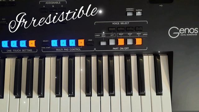 Irresistible - Stéphanie von Monaco - Cover by Yamaha Genos Keyboard Disco Dance Musik Remix смотреть онлайн