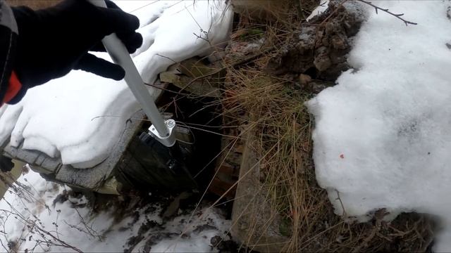 Топосъёмка 2 га. Засыпанный водоём. Нашли заброшенный погреб. Осталось время на второй объект. смотреть онлайн