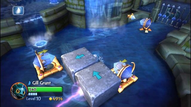 Skylanders: Giants gameplay walkthrough: Chapter 8: Troll Home Security смотреть онлайн