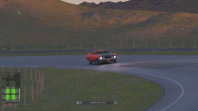 Assetto Corsa 4K BEST MOD OF THE DAY! Ford Falcon XA hardtop (w/download to tune) vs mates. 4K. смотреть онлайн