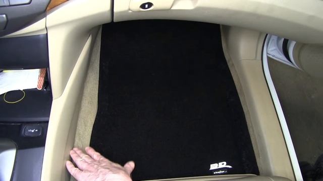 etrailer | U-Ace 3D Custom Front and Rear Floor Liners Review - 2008 Honda Accord смотреть онлайн