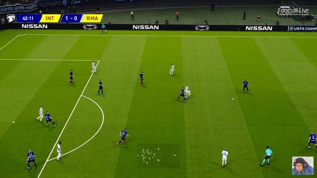 Inter vs Real Madrid | UEFA Champions League UCL | eFootball PES 2021 смотреть онлайн