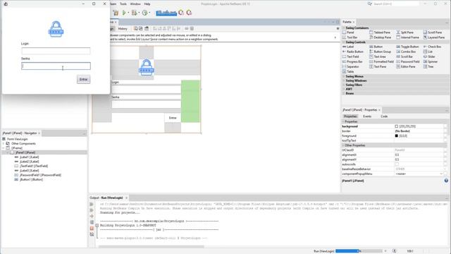 Criando tela de login em Java com Netbeans 2022 смотреть онлайн