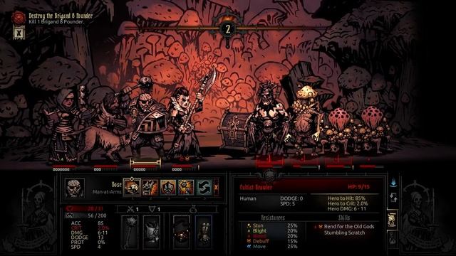 Darkest Dungeon part 44, Dodging cannon Balls. смотреть онлайн