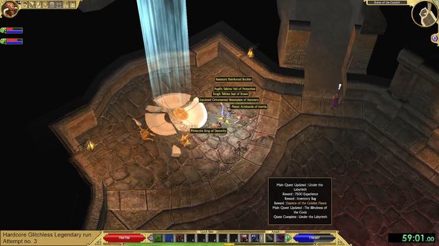 Titan Quest AE: Hardcore Glitchless Legendary, Attempt 3 Part 1 смотреть онлайн