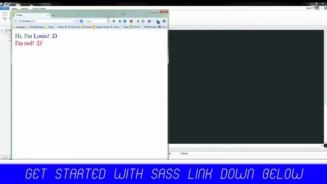 Getting Sassy with SASS | WebDev Sass Basics смотреть онлайн
