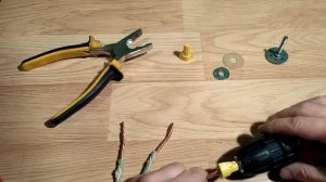 Быстрая скрутка проводов с помощью шуруповерта и сварка в распред.коробке