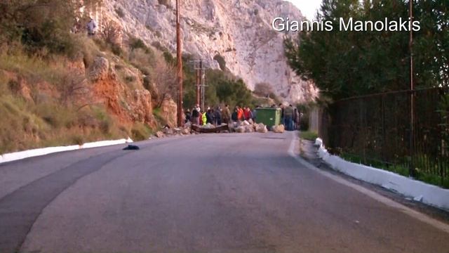 H απόβαση των ΜΑΤ στην Χίο και τα επεισόδια τής 1ης νύκτας και τού πρωινού, Φεβρουάριος 2020 смотреть онлайн