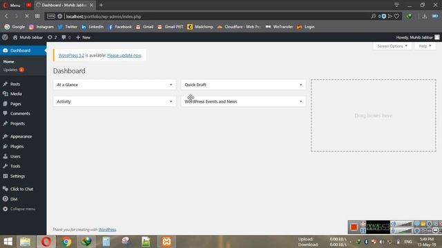 Lec#8 How to Update Wordpress Latest Version on LocalHost Manually смотреть онлайн