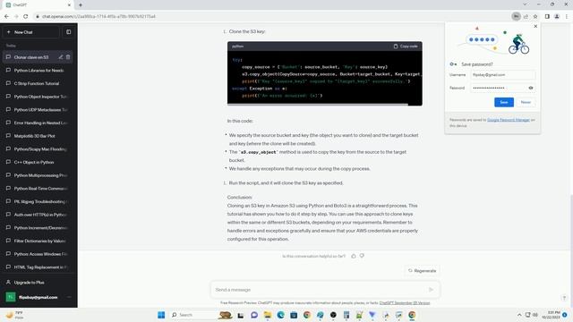 How to clone a key in Amazon S3 using Python and boto смотреть онлайн