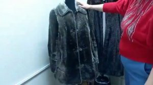 Как увеличить размер мутоновой шубы.