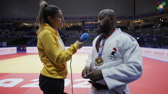 +100kg GOLD medal World Championships Doha 2023 - Teddy RINER (FRA) смотреть онлайн
