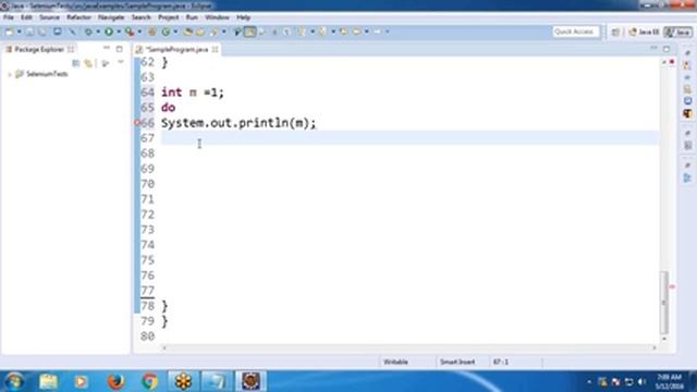 Java Tutorial 4: Java Programming Example смотреть онлайн