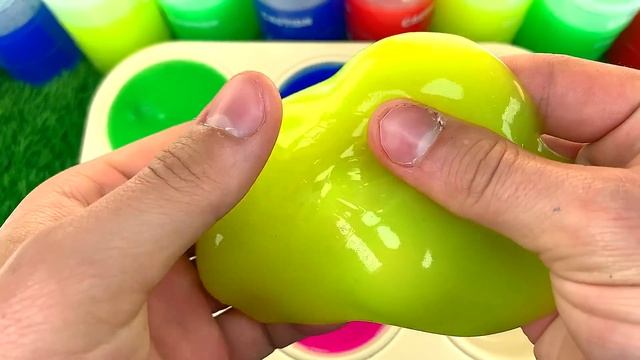Satisfying ASMR | How to Get Glitter Hearts in Relax 6 Fruit Slimes & Mix All Clay Cutting ASMR #57 смотреть онлайн