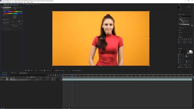 How To Change Complex Solid Colors In After Effects смотреть онлайн