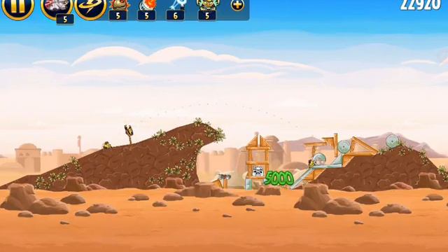 Sabre-de-Luz! - Angry Birds Star Wars #2 смотреть онлайн
