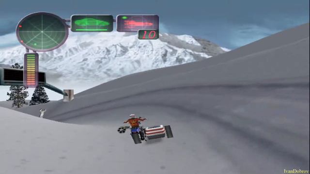 Vigilante 8 Second Offense - Flying All Star Trio Dakota Stunt Cycle (Dreamcast)