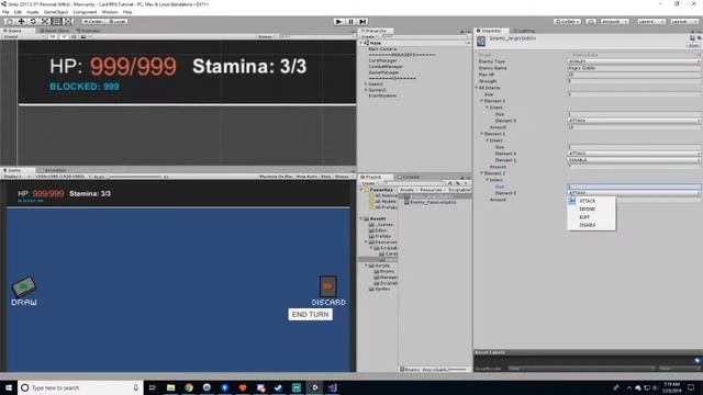 CardRPG Scriptable Objects Tutorial for Unity [Part 8] - Enemy Scriptable Object Setup смотреть онлайн