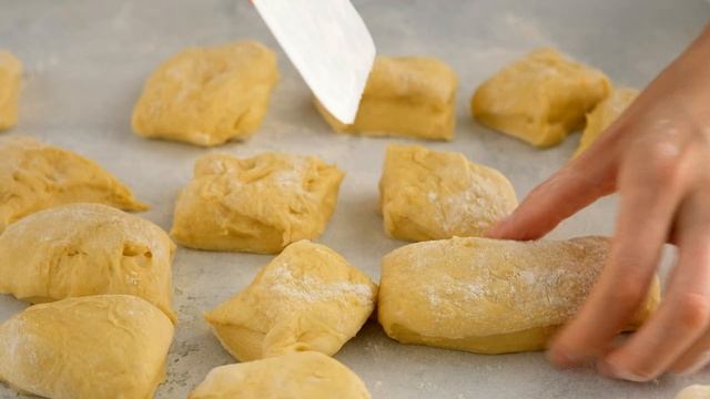 Тыквенные булочки. Воздушные булочки из тыквы. Идеальные булочки на завтрак. Pumpkin buns. смотреть онлайн