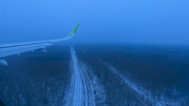 Перелет Томск(TOF) - Москва(DME). Посадка в Домодедово. 2021/11 смотреть онлайн