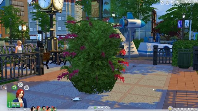 The Sims 4 Get Together: Party Bush Gameplay смотреть онлайн