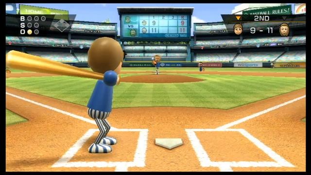Wii Sports - Baseball: Over 3,000 Skill Level! (Slow Pitches Only!) смотреть онлайн