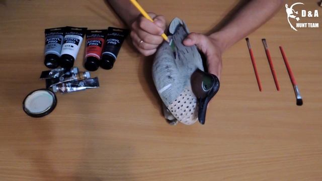 Реставрация, покраска утиных чучел. Чем красить чучела? Duck Decoy Repair. смотреть онлайн
