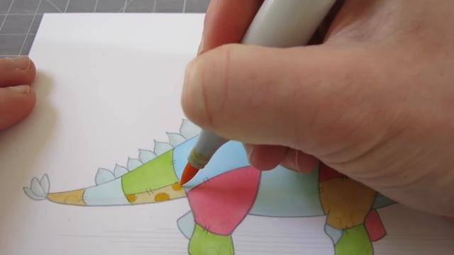Stegosaurus Copic Sketch Drawing | Plus *CLOSED* 10k Subscriber Giveaway! смотреть онлайн