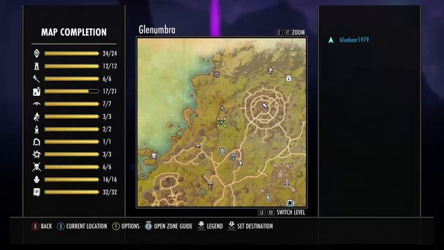 ESO Glenmoril Wyrd Treasure Map: Daggerfall location - Elder Scrolls Online - Witches Festival смотреть онлайн