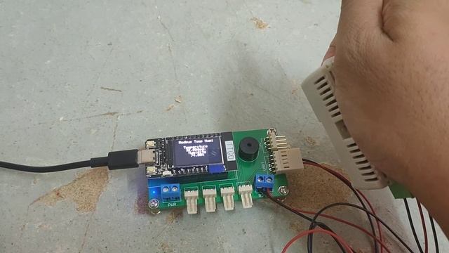 ESP32 Modbus Temperature Humidity Sensor