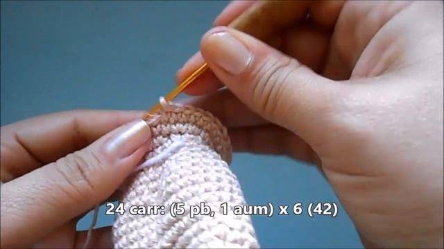 Ursinho Amigurumi - Mesma Receita, Diferentes Tamanhos