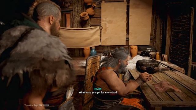 Assassin's Creed Valhalla Get SKRATII Tattoo Front Location Guide Character Customization Cosmetics смотреть онлайн