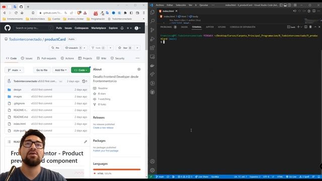Desafio 8 parte 2 ? con HTML5, CSS3, Git y GitHub - Frontend смотреть онлайн