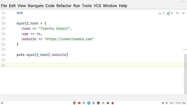 Hashes in Ruby смотреть онлайн